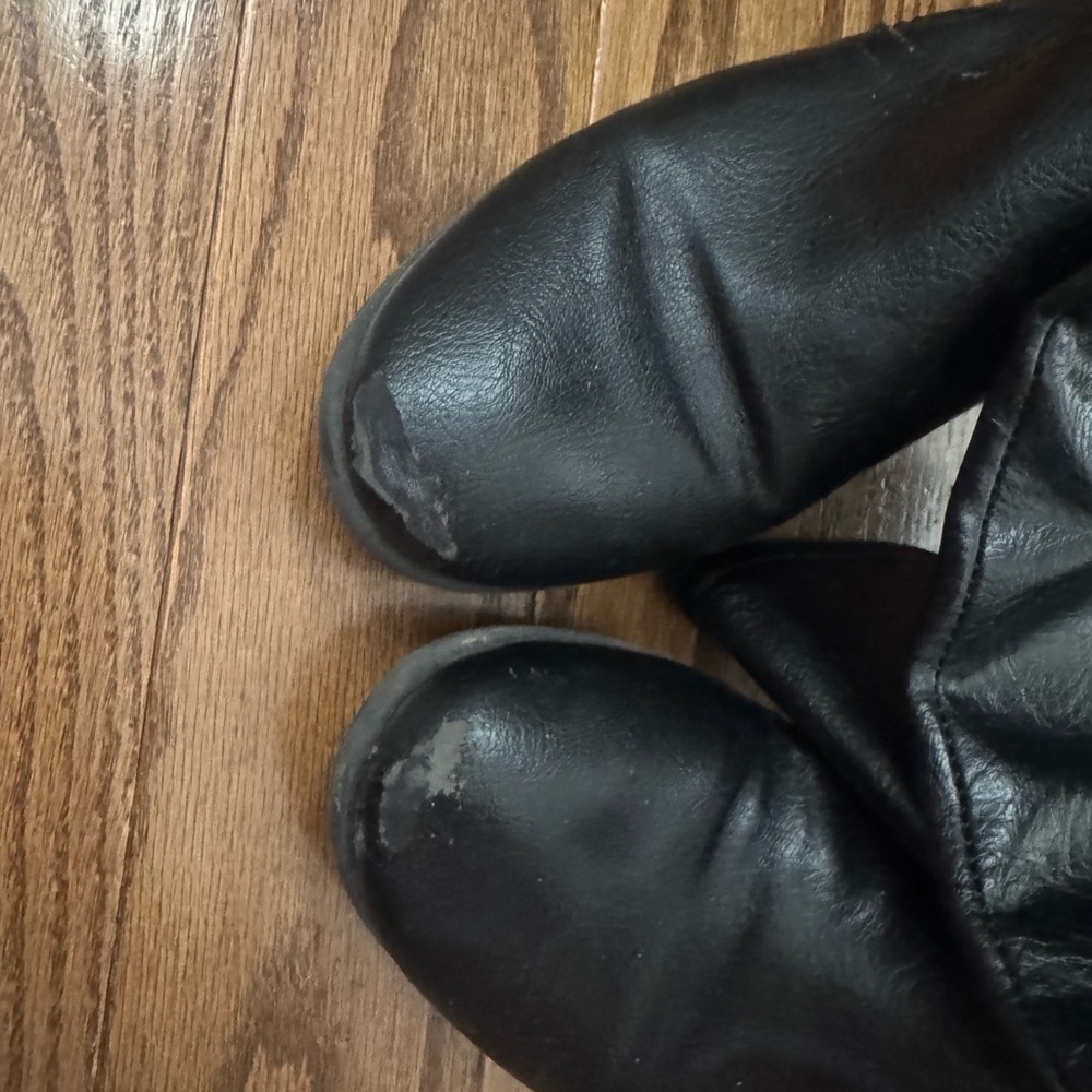 Black Leather Boots